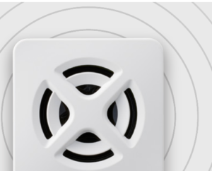 PATLITE BD-M1N-W Audible Alarm - 12-24V DC, NPN, Off-white