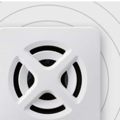PATLITE BD-M1P-W Audible Alarm - 12-24V DC, PNP, Off-white